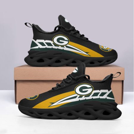 Green Bay Packers NFL Max Soul Shoes Sneakers For Men And Women