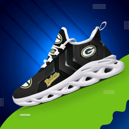 Green Bay Packers NFL Max Soul Shoes Sneakers For Men And Women