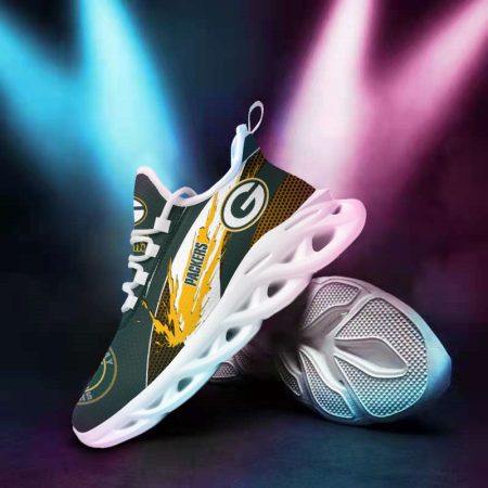 Green Bay Packers NFL Max Soul Shoes Sneakers For Men And Women