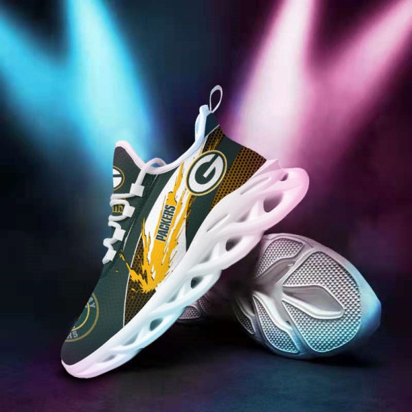 Green Bay Packers NFL Max Soul Shoes Sneakers For Men And Women