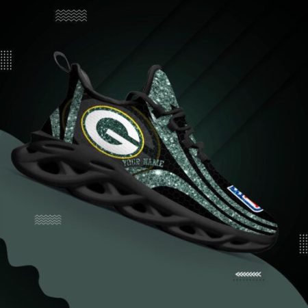 Green Bay Packers NFL Max Soul Shoes Sneakers For Men And Women