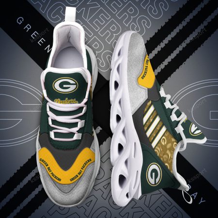 Green Bay Packers NFL Max Soul Shoes Sneakers For Men And Women
