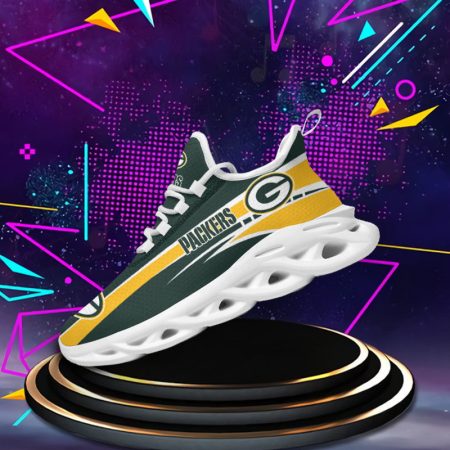 Green Bay Packers NFL Max Soul Shoes Sneakers For Men And Women