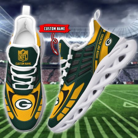 Green Bay Packers NFL Max Soul Shoes Sneakers For Men And Women