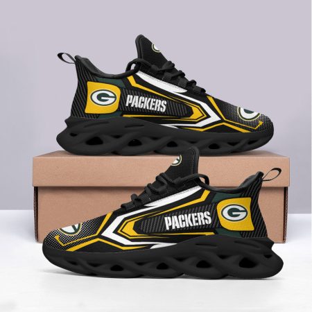 Green Bay Packers NFL Max Soul Shoes Sneakers For Men And Women