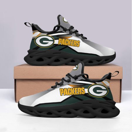 Green Bay Packers NFL Max Soul Shoes Sneakers For Men And Women