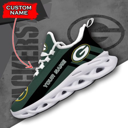 Green Bay Packers NFL Max Soul Shoes Sneakers For Men And Women