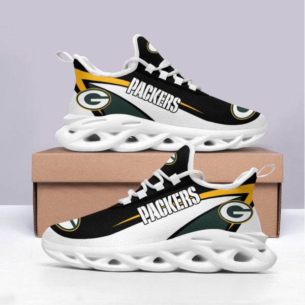 Green Bay Packers NFL Max Soul Shoes Sneakers For Men And Women