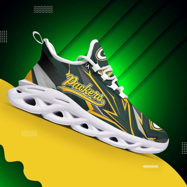 Green Bay Packers NFL Max Soul Shoes Sneakers For Men And Women