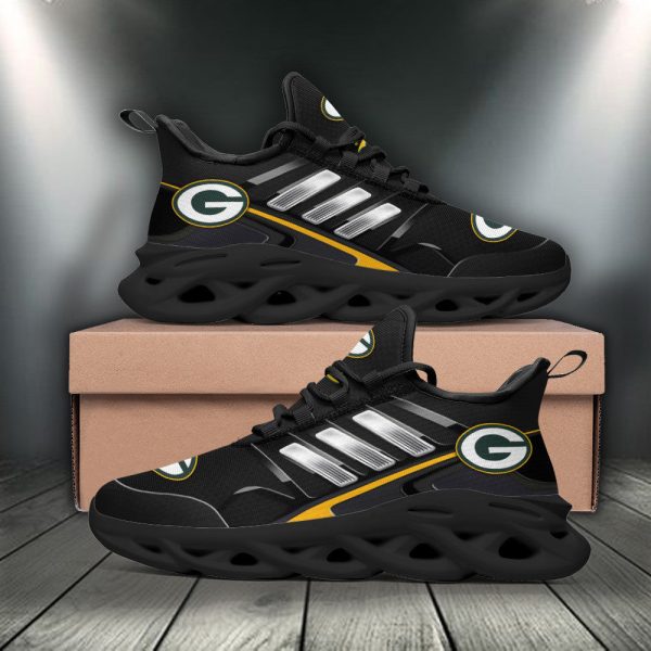 Green Bay Packers NFL Max Soul Shoes Sneakers For Men And Women