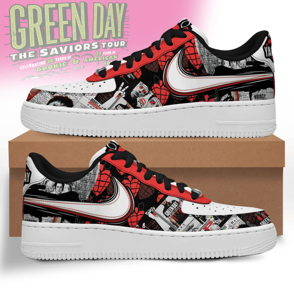 Green Day Air Low-Top Sneakers Shoes For Men And Women