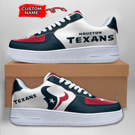 Houston Texans NFL Air Low-Top Sneakers Shoes For Men And Women