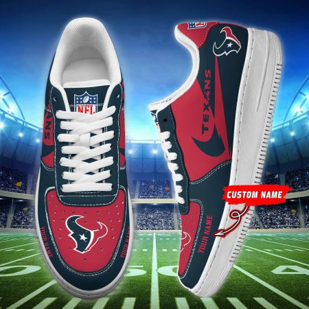 Houston Texans NFL Air Low-Top Sneakers Shoes For Men And Women