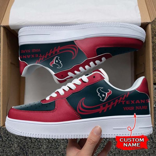Houston Texans NFL Air Low-Top Sneakers Shoes For Men And Women