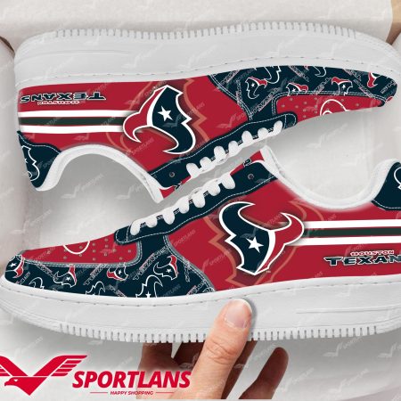 Houston Texans NFL Air Low-Top Sneakers Shoes For Men And Women