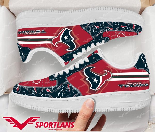 Houston Texans NFL Air Low-Top Sneakers Shoes For Men And Women