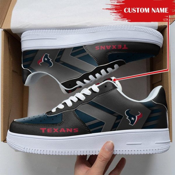 Houston Texans NFL Air Low-Top Sneakers Shoes For Men And Women