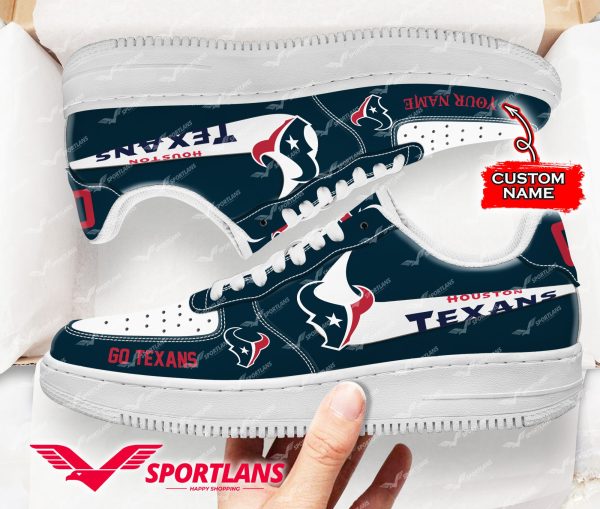 Houston Texans NFL Air Low-Top Sneakers Shoes For Men And Women