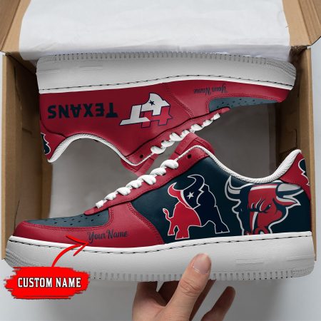 Houston Texans NFL Air Low-Top Sneakers Shoes For Men And Women