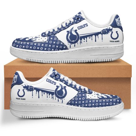 Indianapolis Colts NFL Air Low-Top Sneakers Shoes For Men And Women