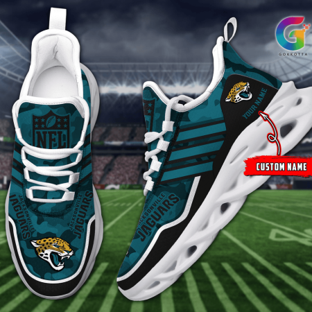 Jacksonville Jaguars Max Soul Shoes Sneakers For Men And Women