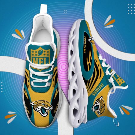 Jacksonville Jaguars Max Soul Shoes Sneakers For Men And Women