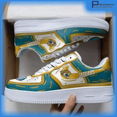 Jacksonville Jaguars NFL Air Low-Top Sneakers Shoes For Men And Women