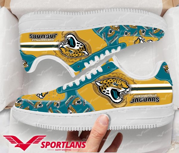 Jacksonville Jaguars NFL Air Low-Top Sneakers Shoes For Men And Women