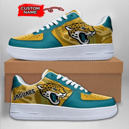 Jacksonville Jaguars NFL Air Low-Top Sneakers Shoes For Men And Women