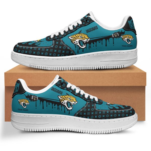 Jacksonville Jaguars NFL Air Low-Top Sneakers Shoes For Men And Women