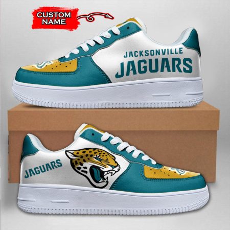 Jacksonville Jaguars NFL Air Low-Top Sneakers Shoes For Men And Women