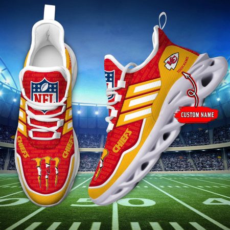 Kansas City Chiefs Max Soul Shoes Sneakers For Men And Women