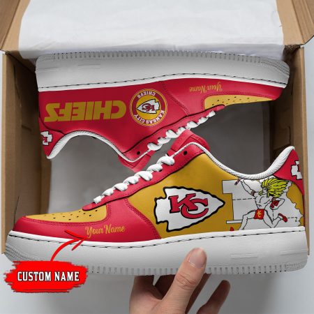 Kansas City Chiefs NFL Air Low-Top Sneakers Shoes For Men And Women