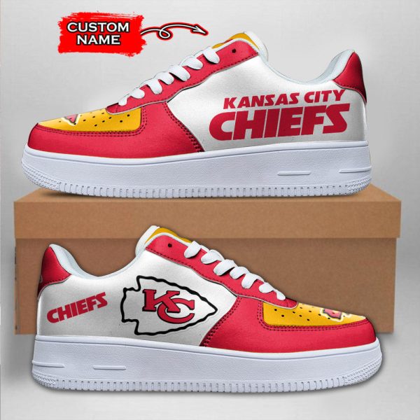 Kansas City Chiefs NFL Air Low-Top Sneakers Shoes For Men And Women