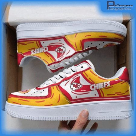 Kansas City Chiefs NFL Air Low-Top Sneakers Shoes For Men And Women