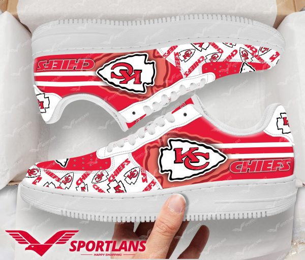 Kansas City Chiefs NFL Air Low-Top Sneakers Shoes For Men And Women