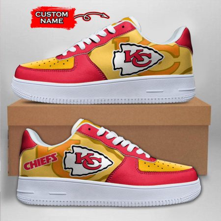 Kansas City Chiefs NFL Air Low-Top Sneakers Shoes For Men And Women