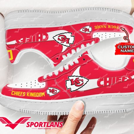 Kansas City Chiefs NFL Air Low-Top Sneakers Shoes For Men And Women