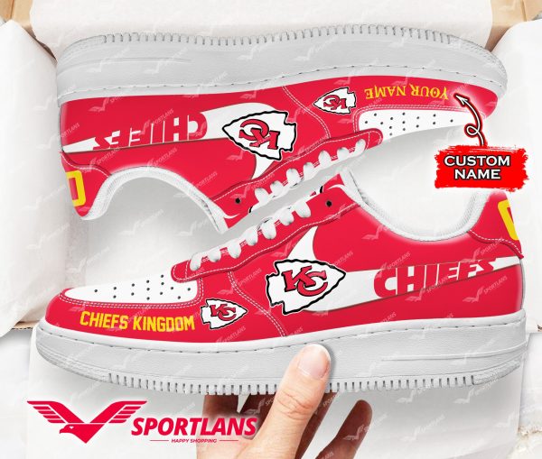 Kansas City Chiefs NFL Air Low-Top Sneakers Shoes For Men And Women