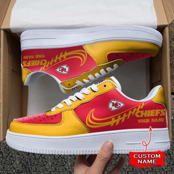 Kansas City Chiefs NFL Air Low-Top Sneakers Shoes For Men And Women