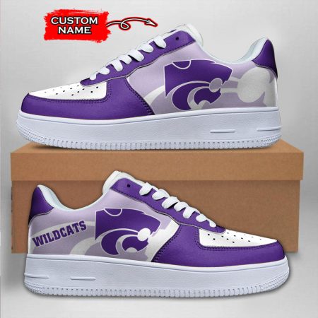 Kansas State Wildcats NCAA Air Low-Top Sneakers Shoes For Men And Women