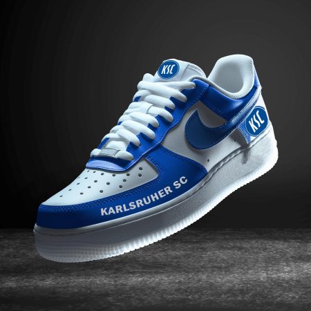 Karlsruher SC Bundesliga Air Low-Top Sneakers Shoes For Men And Women