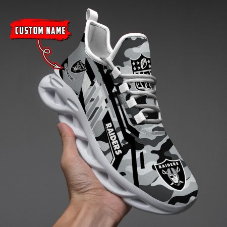 Las Vegas Raiders Max Soul Shoes Sneakers For Men And Women