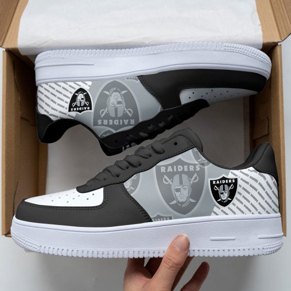Las Vegas Raiders NFL Air Low-Top Sneakers Shoes For Men And Women