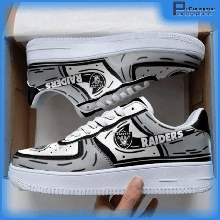 Las Vegas Raiders NFL Air Low-Top Sneakers Shoes For Men And Women