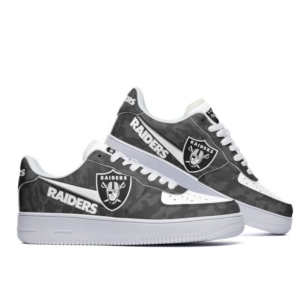 Las Vegas Raiders NFL Air Low-Top Sneakers Shoes For Men And Women