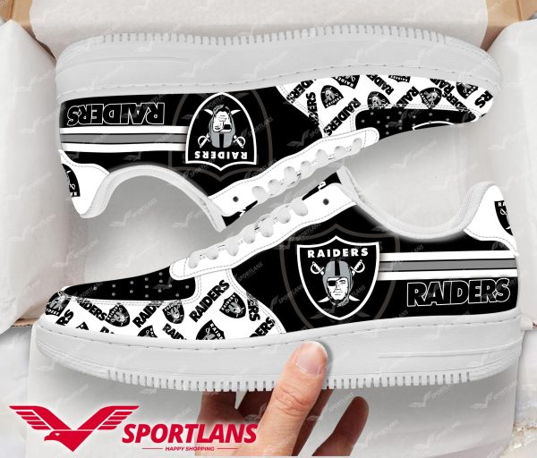 Las Vegas Raiders NFL Air Low-Top Sneakers Shoes For Men And Women