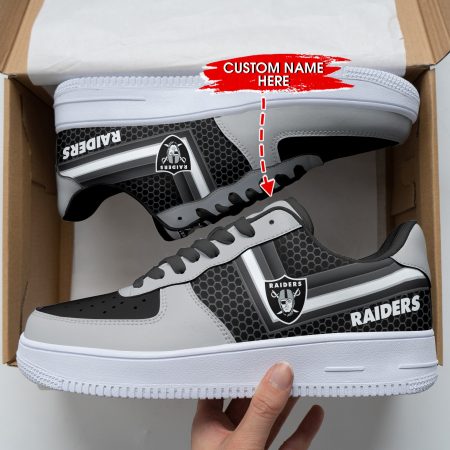 Las Vegas Raiders NFL Air Low-Top Sneakers Shoes For Men And Women
