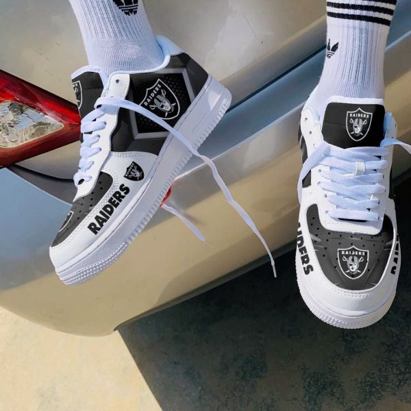 Las Vegas Raiders NFL Air Low-Top Sneakers Shoes For Men And Women
