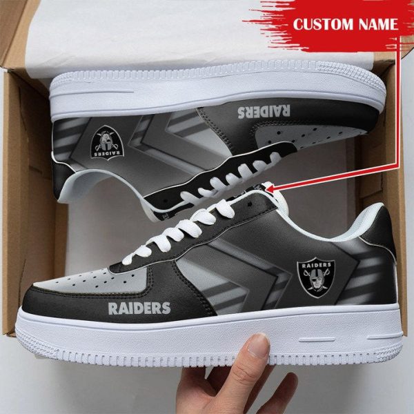 Las Vegas Raiders NFL Air Low-Top Sneakers Shoes For Men And Women